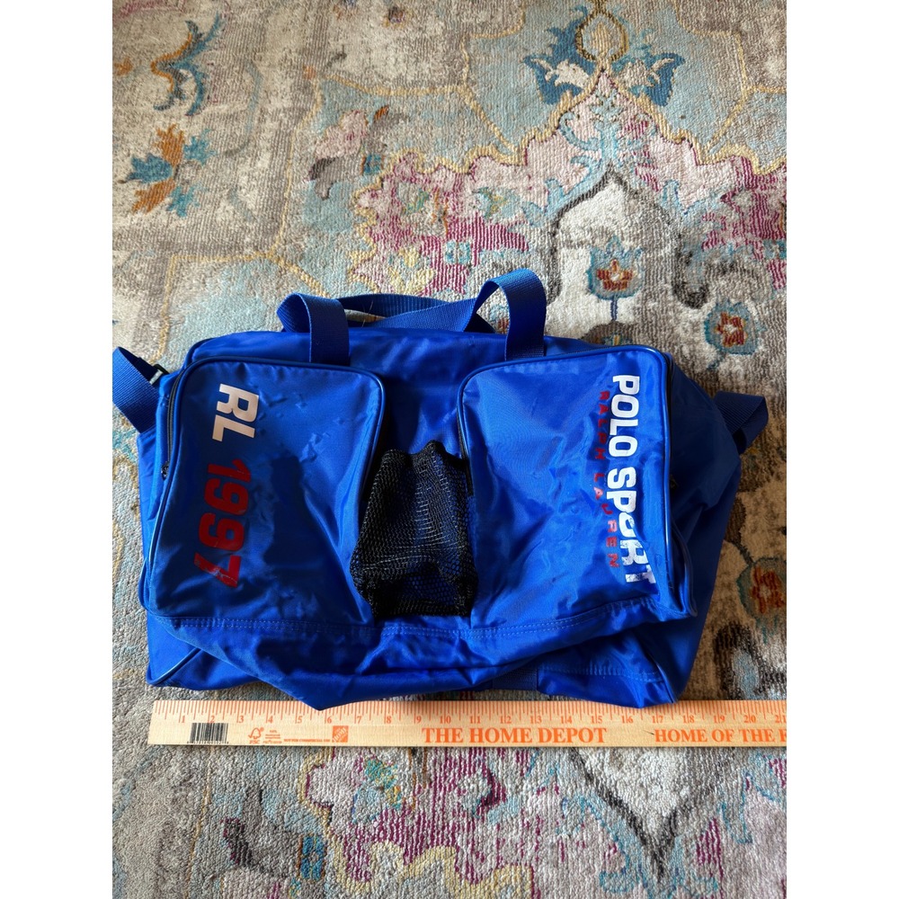 Polo Sport Ralph Lauren Duffle Bag Blue Unisex Large